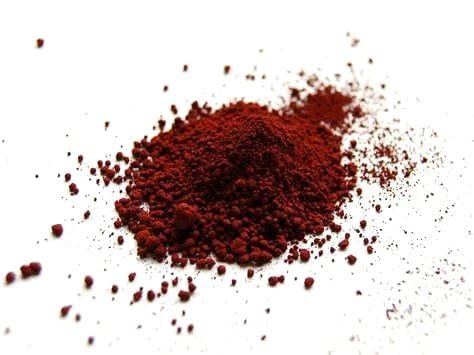 Óxido de hierro rojo
