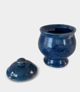 ceramica, puebla, msrwilo, vayu, la fortaleza - ceramica, azul, esmalte azul cobalto, cono 10, ceramica alta temperatura, ceramica poblana, ceramica en puebla, ceramistas de puebla, azucarera, ceramica utilitaria, ceramica de alta calidad, porcelana puebla, artesanos de porcelana