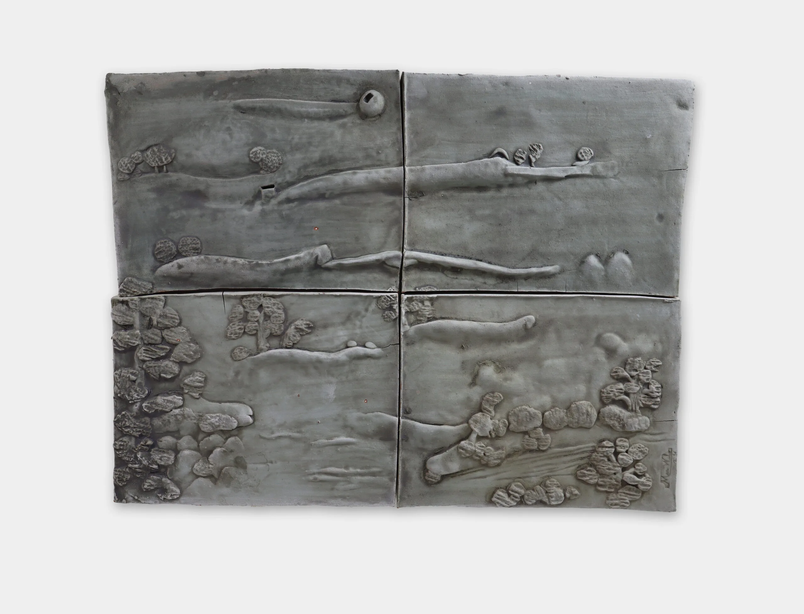 Relieve de Vayú antes de la era de las ballenas voladoras, un instante de calma y creación.