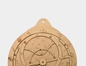astrolabio de mdf