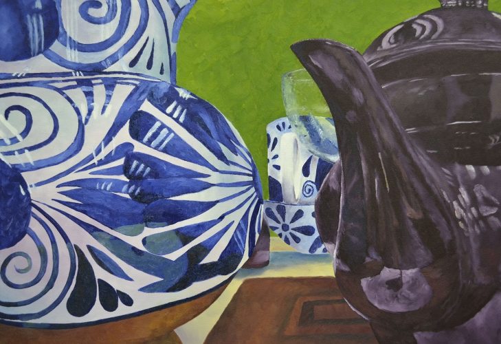 Óleo s/ tela 90 x 70 cm