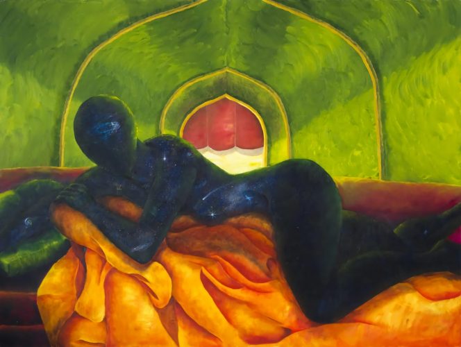 Óleo s/ tela  100 x 90cm